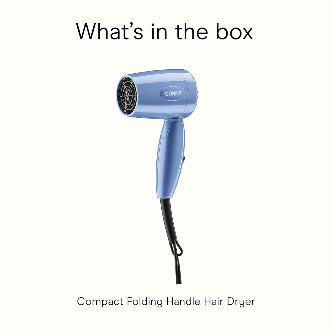 Conair Secadora plegable secadora plegable azul paquete de