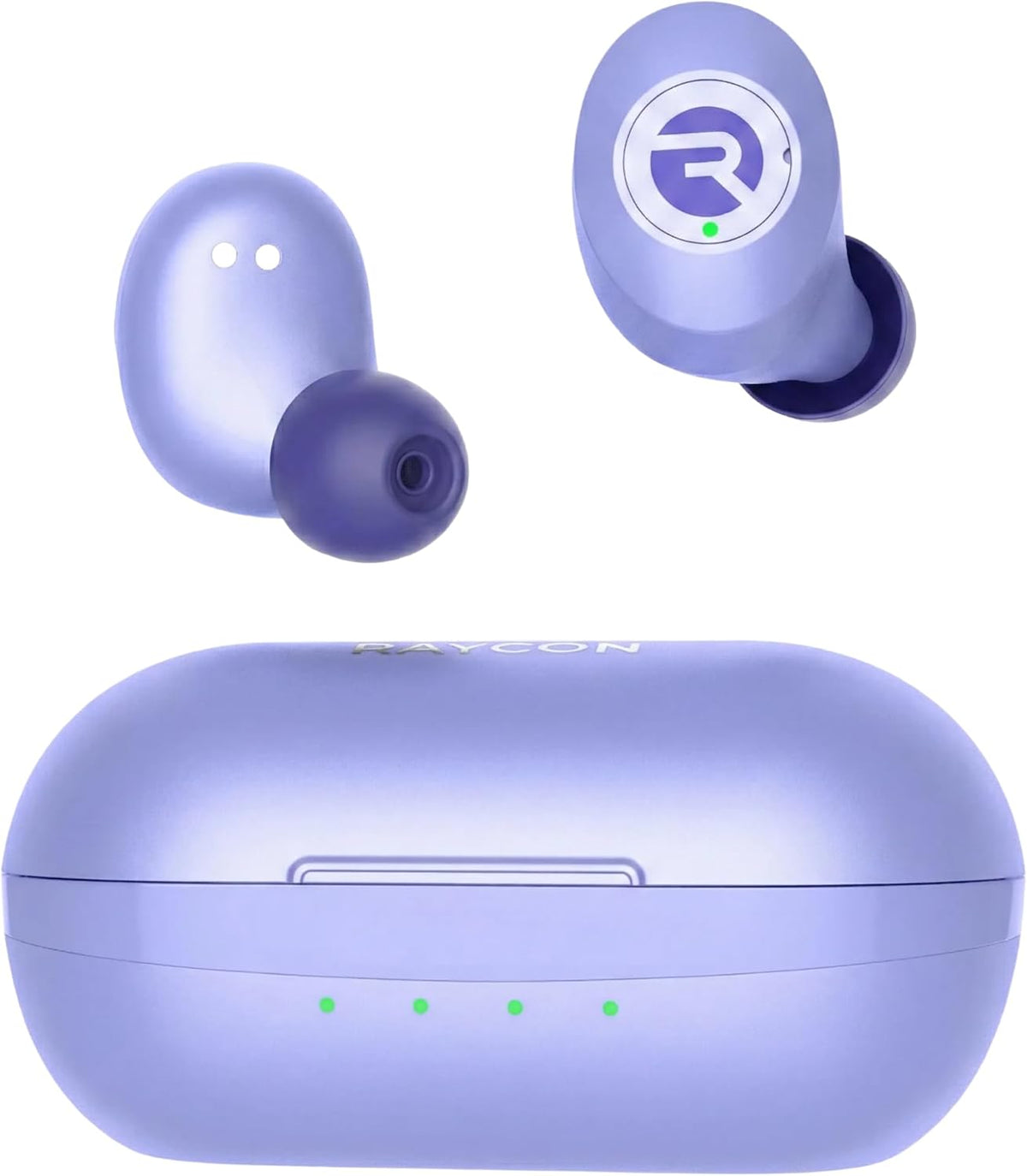 Raycon Everyday - Auriculares inalámbricos Bluetooth con micrófono, Púrpura