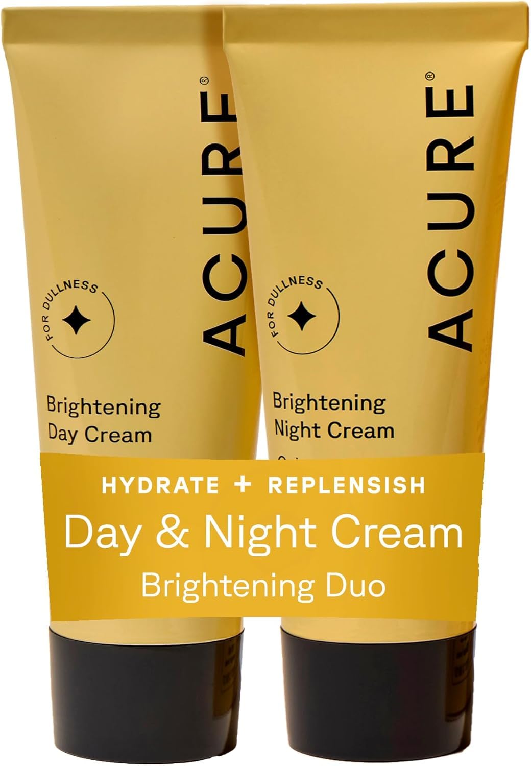 Set de Crema de Día y Noche Iluminadora Acure - Crema Cica Diaria y...