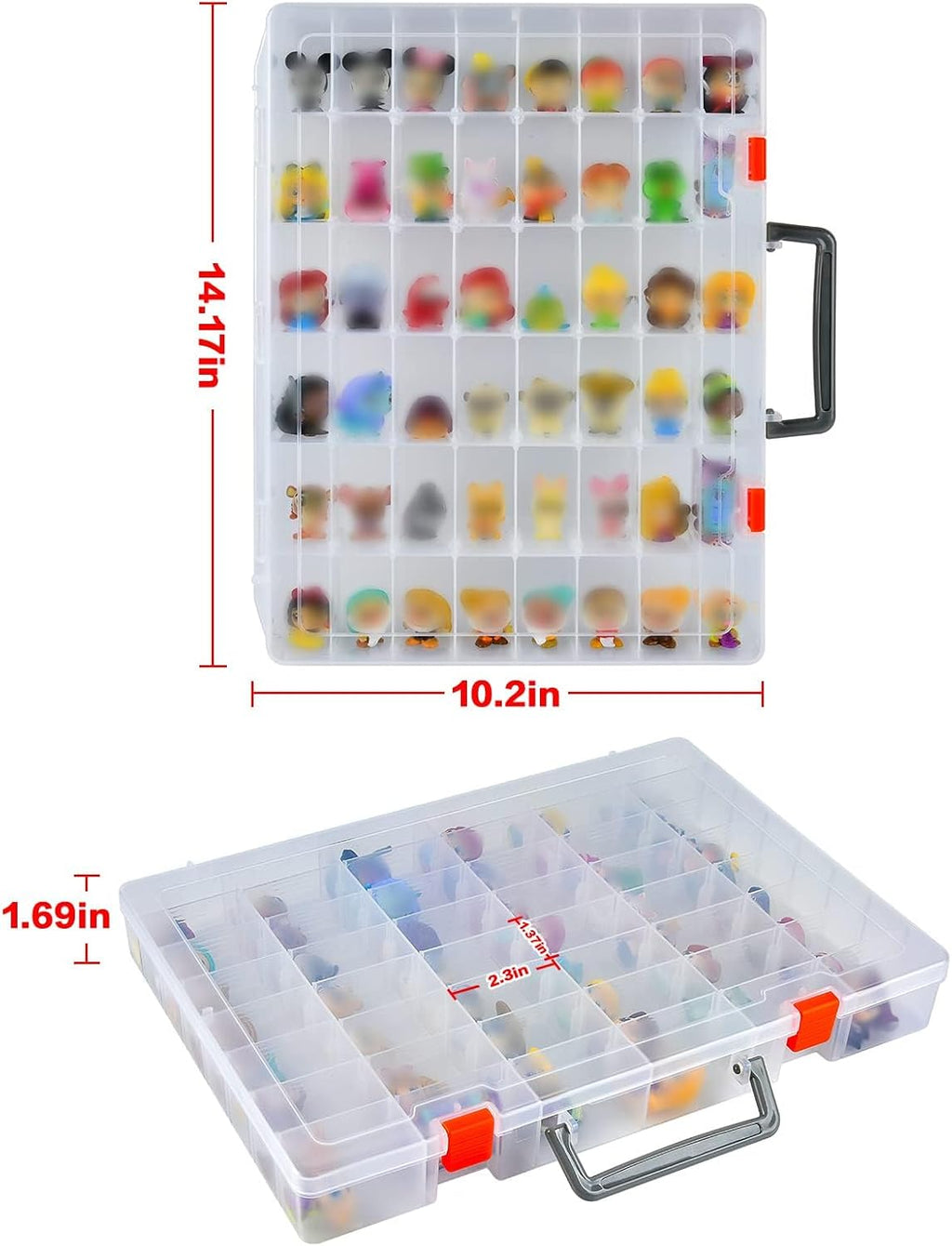 Vitrina compatible con figuras coleccionables de Disney Doorables/para MGA Entertainment Miniverse