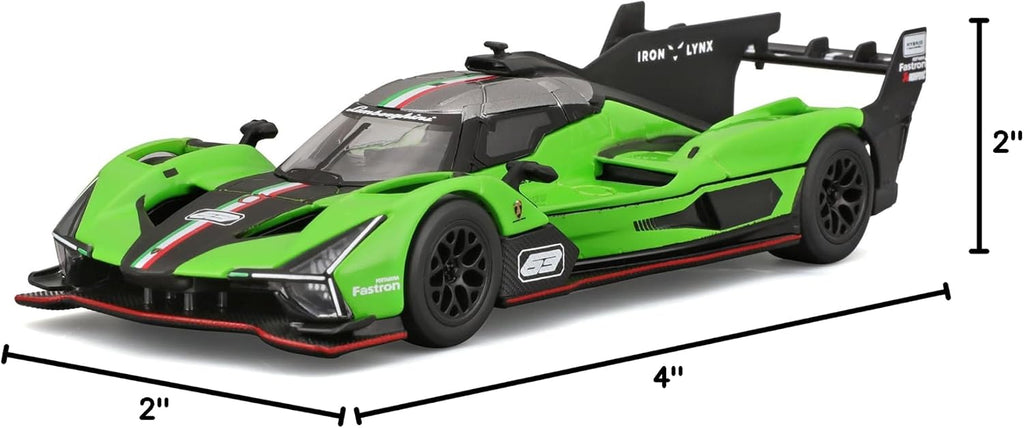 Bburago Lamborghini SC63 LMH #63 Colección Racing 1/43 | 24h de Le Mans