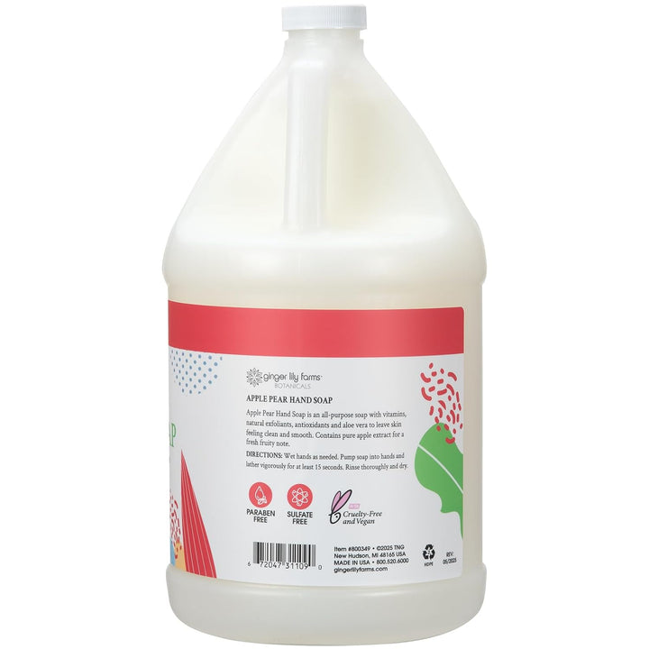 Ginger Lily Farms Botanicals - Repuesto de jabón líquido multiusos...