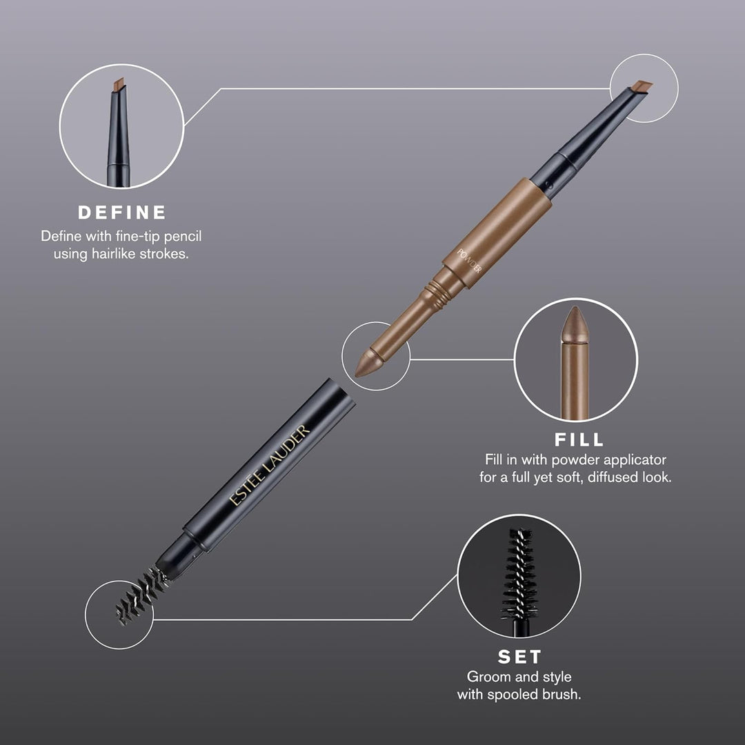 Estée Lauder The Brow Multi-Tasker 3-in-1 Tool | Eyebrow Pencil, Po...
