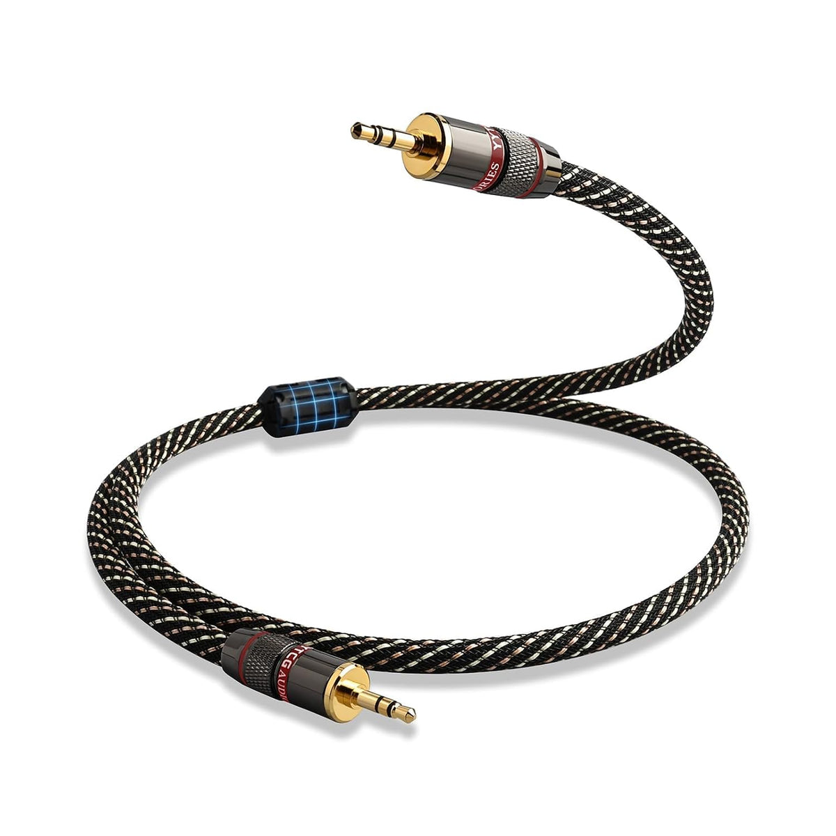 Audiophile - Cable de audio HiFi de 0.1 in, cable auxiliar de 3,28