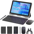 Tablet Android 16 de 10 pulgadas, 20 GB de RAM 128 GB ROM 2 TB expandible, Negro