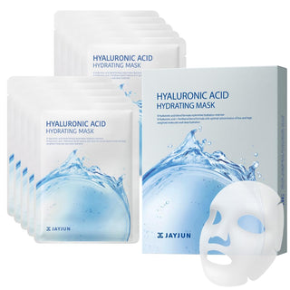 JAYJUN Mascarilla Hidratante de Ácido Hialurónico (10 Hojas) - Tecn...