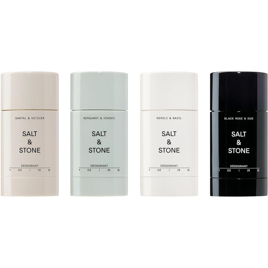SALT &amp; STONE Desodorante sin aluminio | Protección extra fuerte...