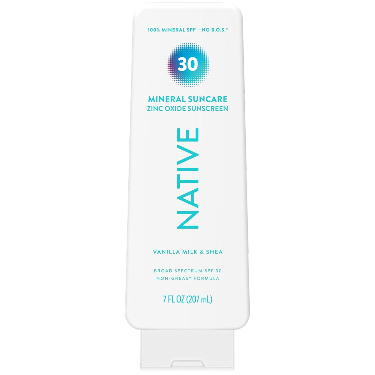 Native Loción de protección solar Vanilla Milk & Shea SPF