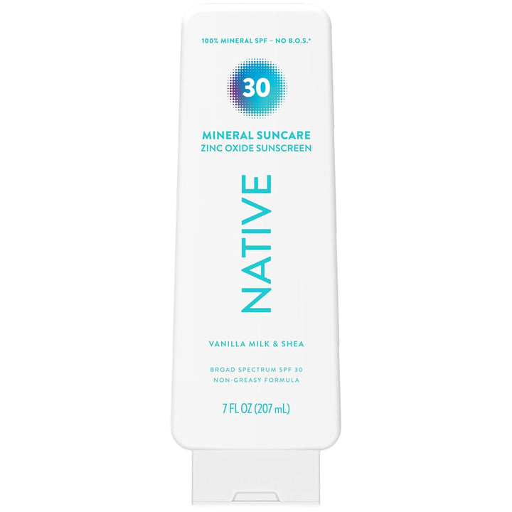 Native Loción de protección solar Vanilla Milk &amp; Shea SPF 30, 1...