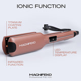 Magnifeko Plancha profesional de plancha plana para el cabello, con...