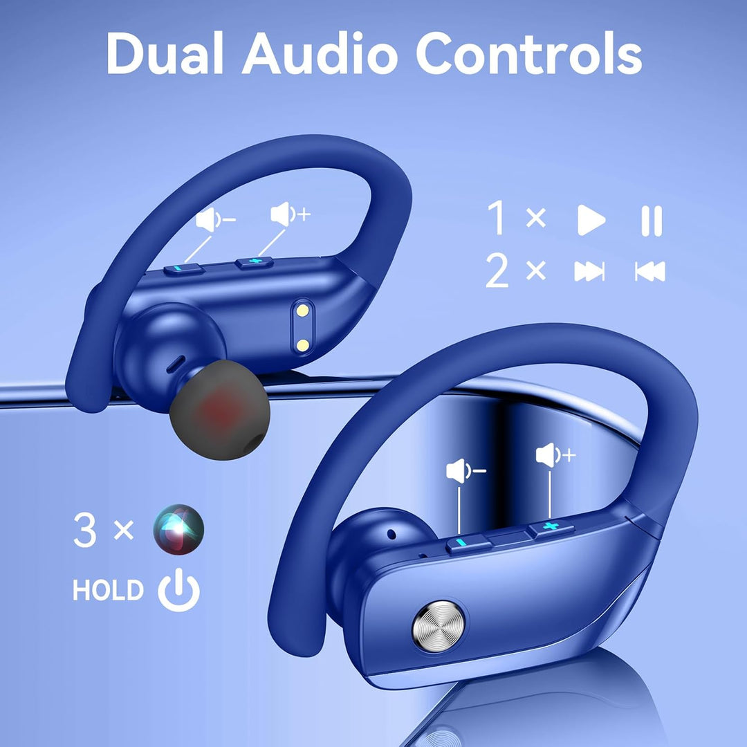 Auriculares inalámbricos bmani, auriculares con Bluetooth, 80 horas...