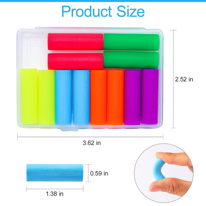 Maoerdental 12PCS Aligner Chew, Aligner Bandejas Chompers para Invi...
