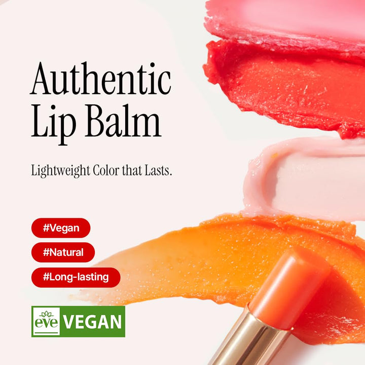 athé Bálsamo labial auténtico \u2013 Bálsamo labial teñido de grado...