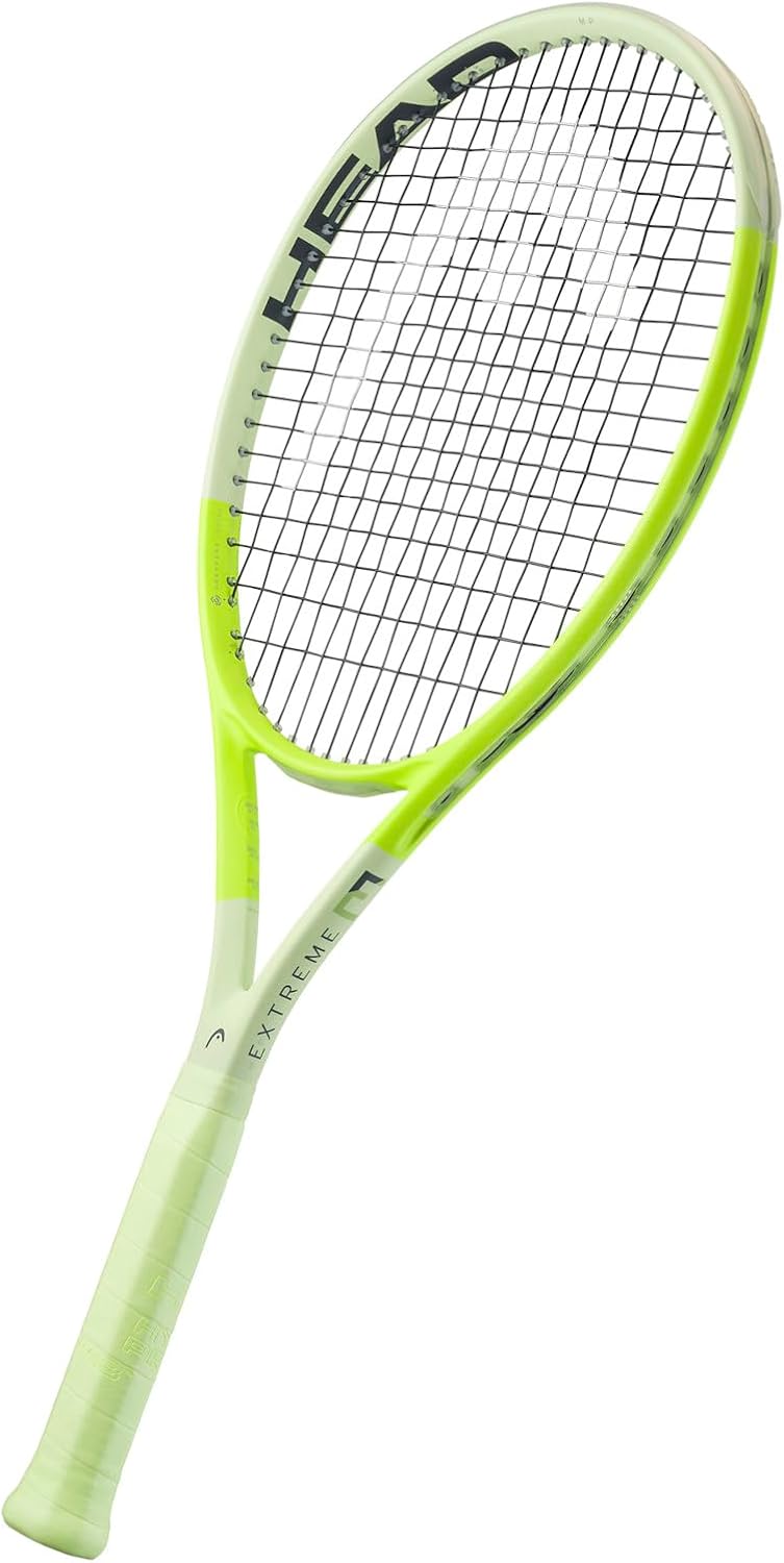 HEAD Extreme MP - Raqueta de tenis con tensión media y encordado Velocity 16, 4 1/8 pulgadas