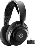 SteelSeries - Auriculares inalámbricos Arctis Nova 5 para juegos multisistema, controladores magnéticos de neodimio, batería (60 horas), 2.4 GHz, micrófono Gen2.X, PC, PS5, PS4, Switch, celular