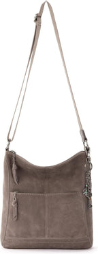 The Sak Lucia - Bolso bandolera de piel convertible con correa ajustable