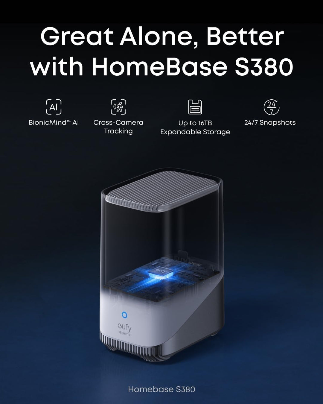 eufy Security eufyCam S4 kit de 2 cámaras, cámara de seguridad sola...