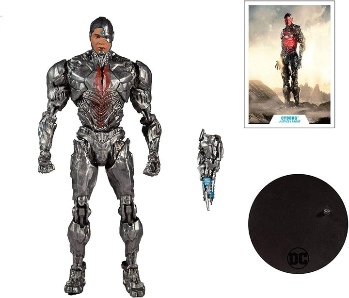McFarlane Toys DC Justice League Movie Cyborg - Figura de acción de...