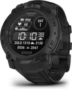 Garmin Instinct® 3 Edición Táctica, 50mm, Pantalla Cargada Solar, Reloj Inteligente GPS Resistente para Exteriores