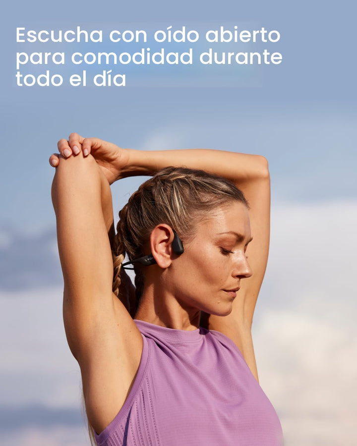 SHOKZ OpenRun Pro Mini - Auriculares de Conducción Ósea, Auriculare...