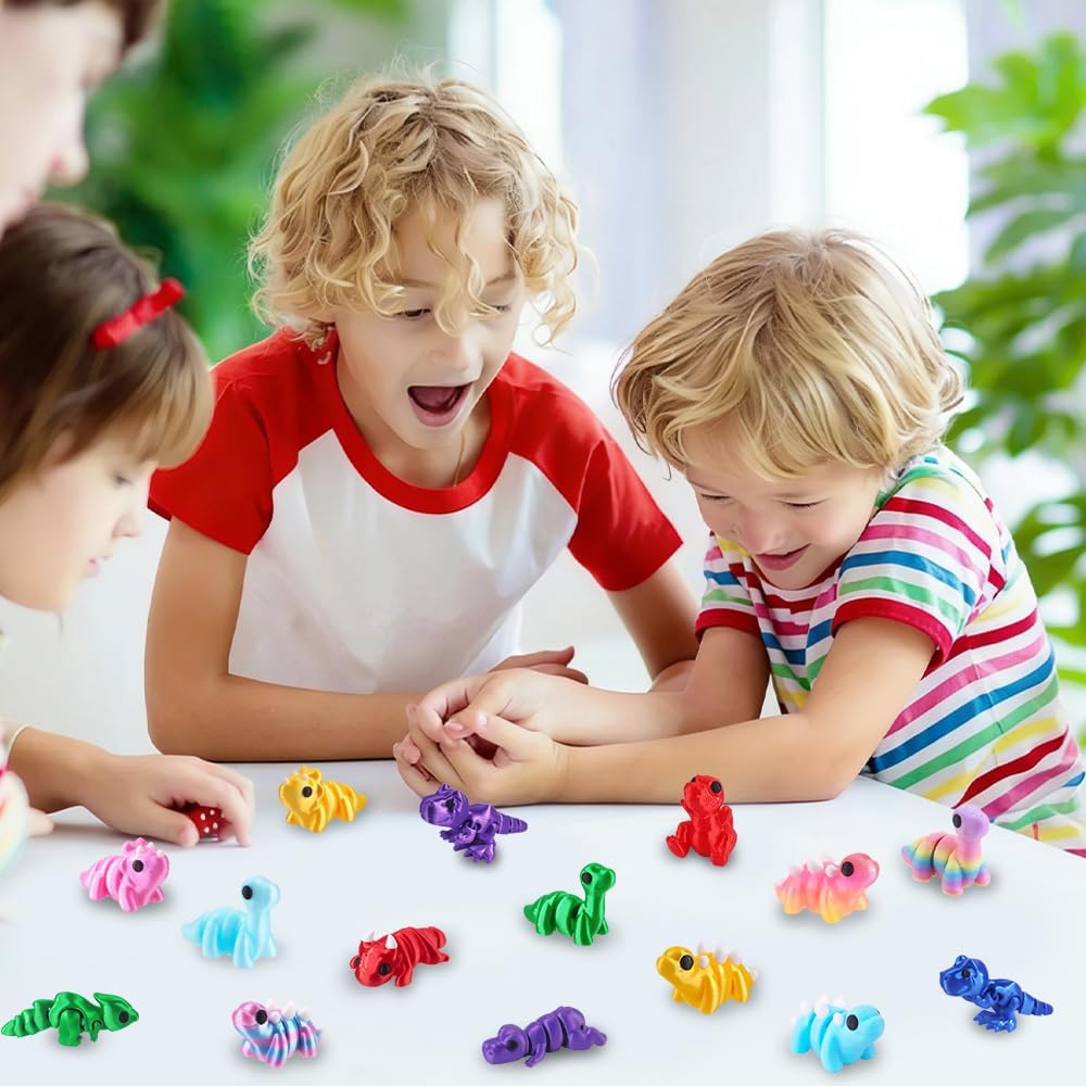 JOICEE Juego de 24 piezas de animales de dinosaurio