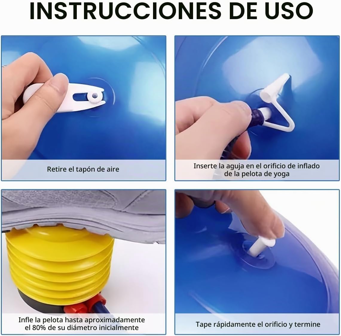 Pelota de cacahuete para perros para fitness y rehabilitación canina para razas pequeñas, medianas y grandes, equipo de ejercicio antiestallido para fortalecer el núcleo, entrenamiento de equilibrio, estabilidad de las piernas traseras (pequeño, para pier