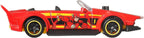 Hot Wheels Coches de juguete, paquete de 10 con temática de Batman, juego de 10 vehículos fundidos que incluye un Batmóvil y un Batplane en escala 1:64 (estilos pueden variar)
