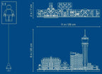 LEGO Architecture Skyline Collection Las Vegas Kit de construcción 21047 (487 piezas)