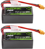 OVONIC 3s - Batería Lipo 35C (estallido 70C) 2200mAh 11.1V Lipo bat...