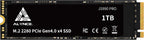 JS990 PRO SSD de 1 TB PCIe Gen4 x4 NVMe M.2 2280, hasta 7400 MB/s