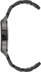 Nine West Reloj de pulsera Gunmetal para mujer