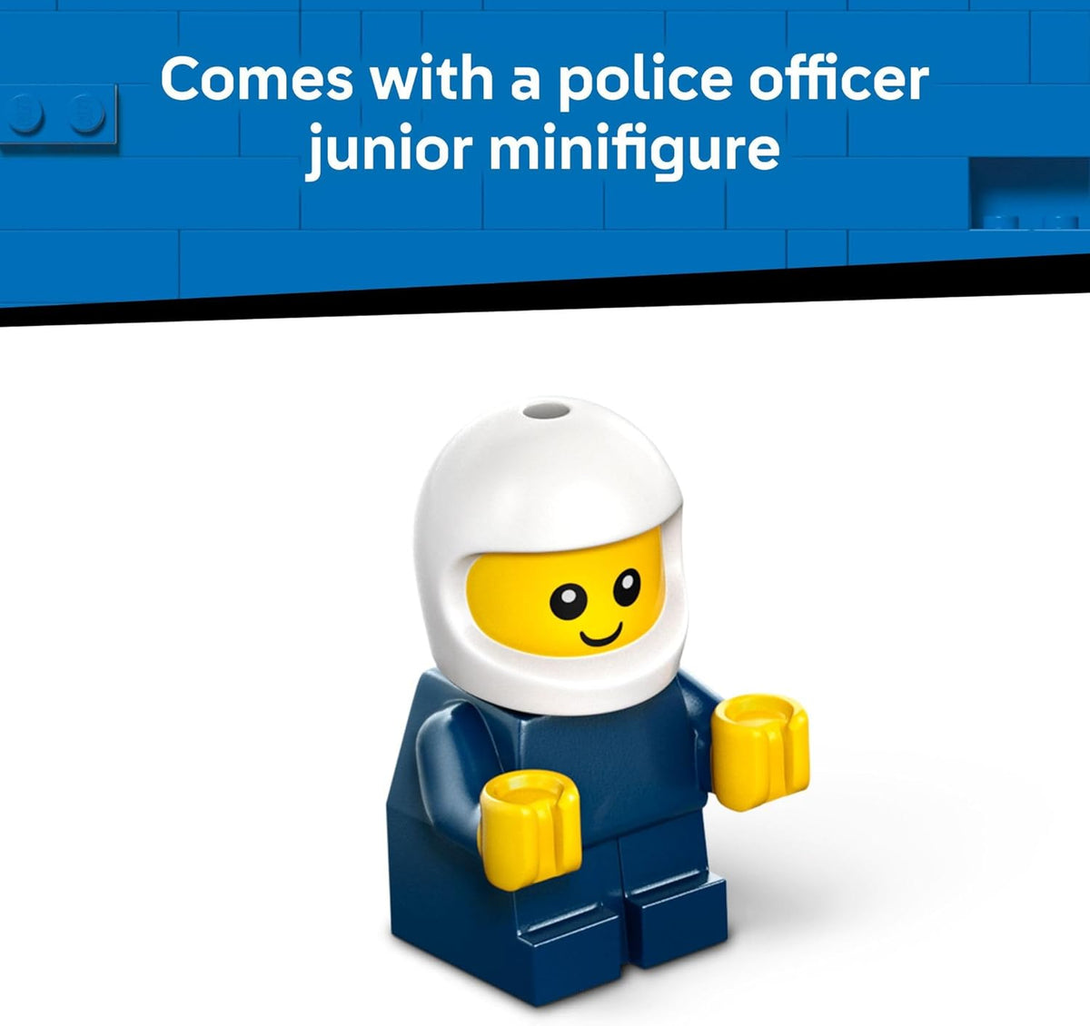 LEGO City Rides Camión de policía Kit de construcción de