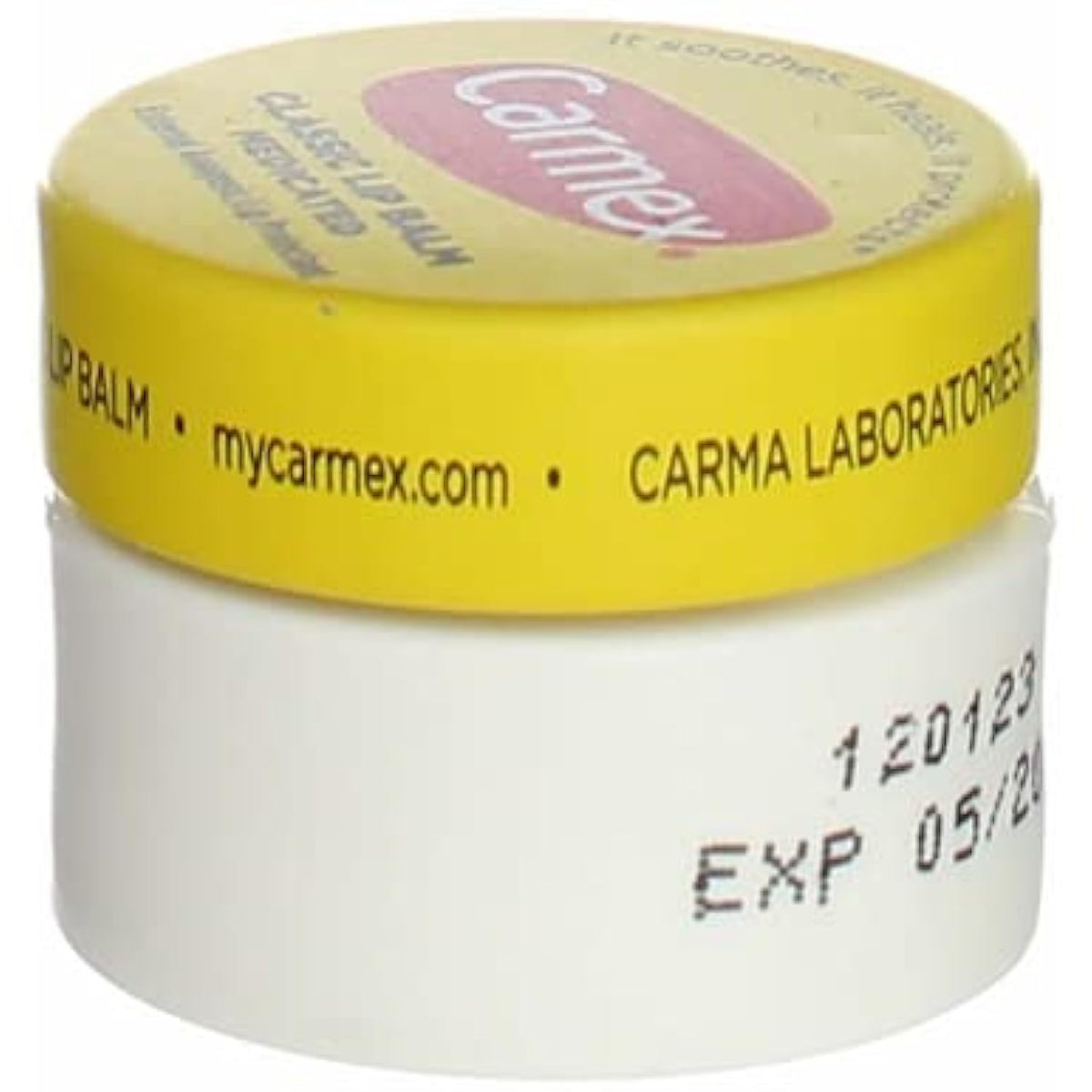 Carmex Bálsamo labial en frasco, 0,25 oz (Paquete de 2)