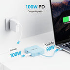 ACASIS USB C Hub 10Gbps, USB C a 4K 60Hz Adaptador HDMI para Laptop/MacBook