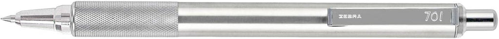 Zebra Pen STEEL PM-701 & M/F-701, Juego de bolígrafo, lápiz y marcador