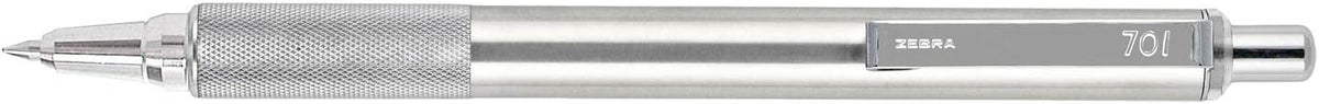 Zebra Pen STEEL PM-701 & M/F-701, Juego de bolígrafo, lápiz y marcador