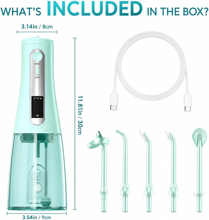Flosser de agua, selección de hilo dental avanzado inalámbrico para...
