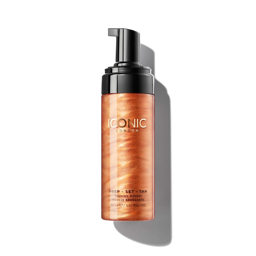 ICONIC LONDON Prep Set Mousse bronceado | Larga duración, piel besa...