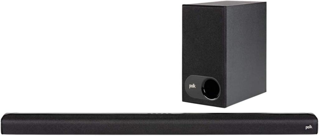 Polk Audio Signa S2 Barra de sonido ultrafina para Smart TV con subwoofer