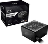 ASRock PRO-750B Fuente de alimentación - 750W 80 Plus Bronce Certif...