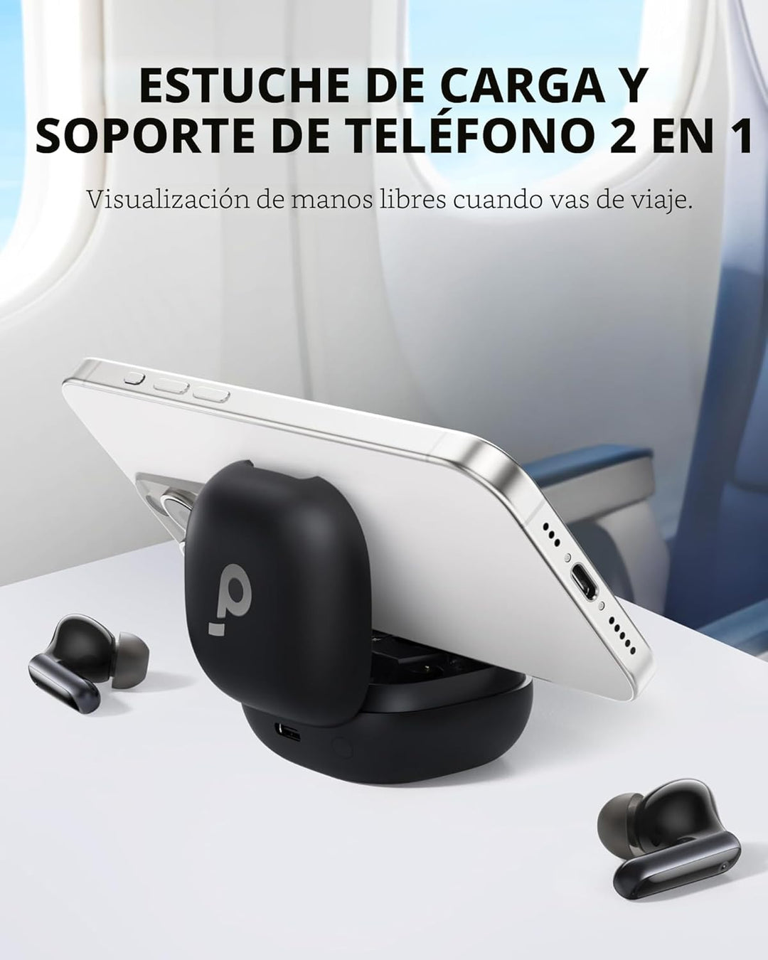 Soundcore P40i by Anker, auriculares inalámbricos con cancelación d...