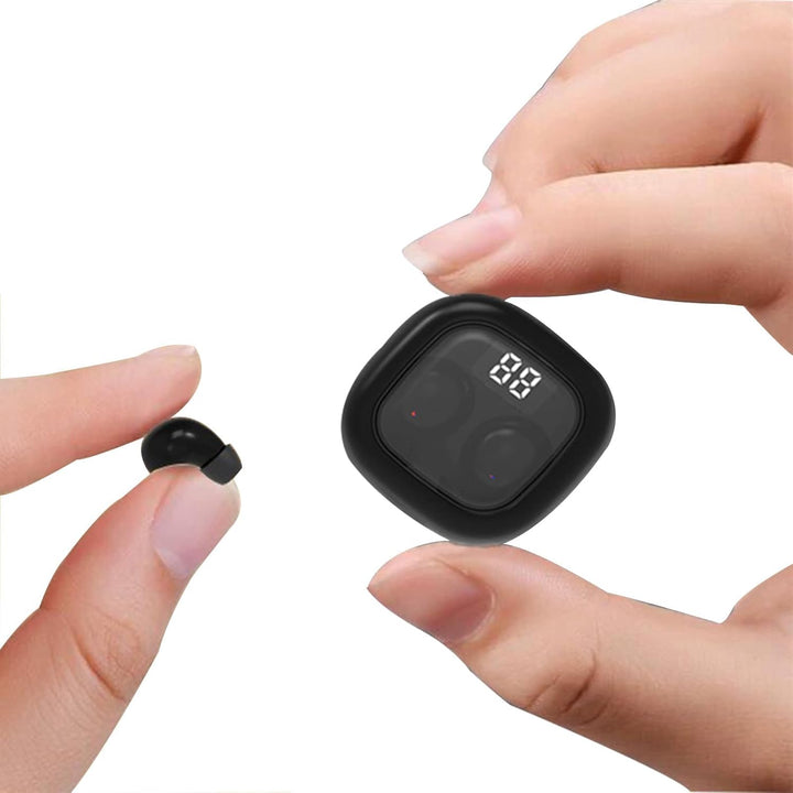Auriculares invisibles con Bluetooth invisibles, de perfil bajo, mi...