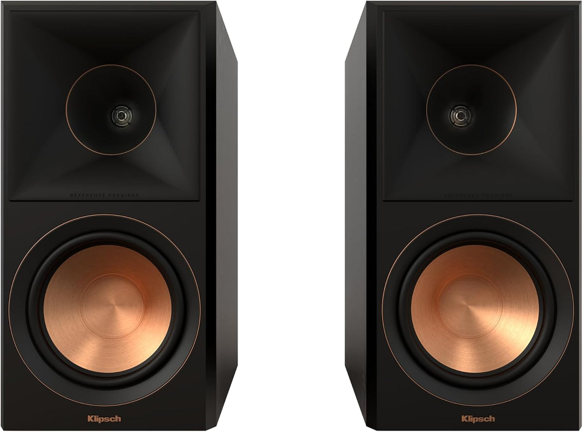Klipsch Referencia Premiere RP-600M II - Altavoces para estantería de ébano