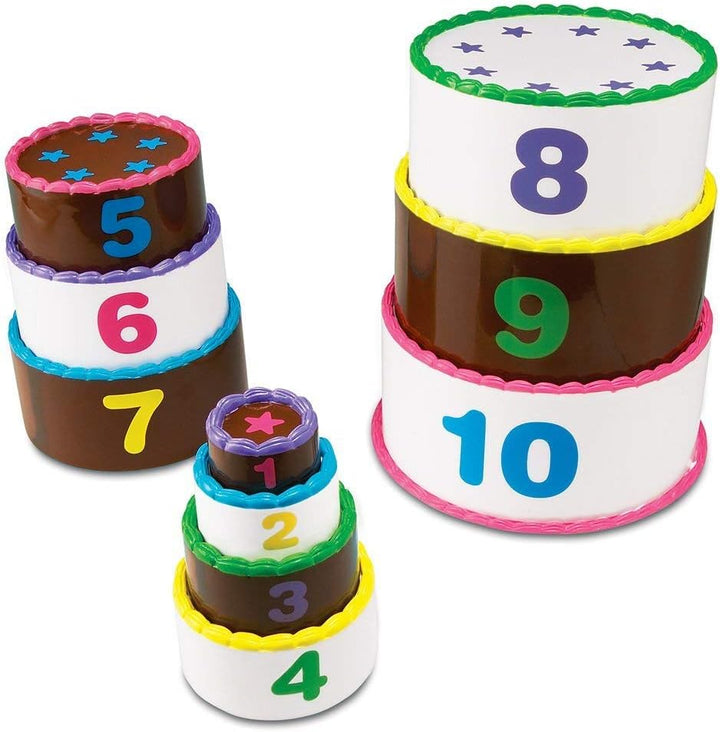 Learning Resources - Pastel de capas apilar y contar \u2013 10 piez...