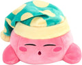 Club Mocchi Mocchi - Peluche de Kirby durmiendo, juguetes esponjosos de Kirby, animales de peluche coleccionables y lindos, regalos para juegos y decoración de sala de juegos