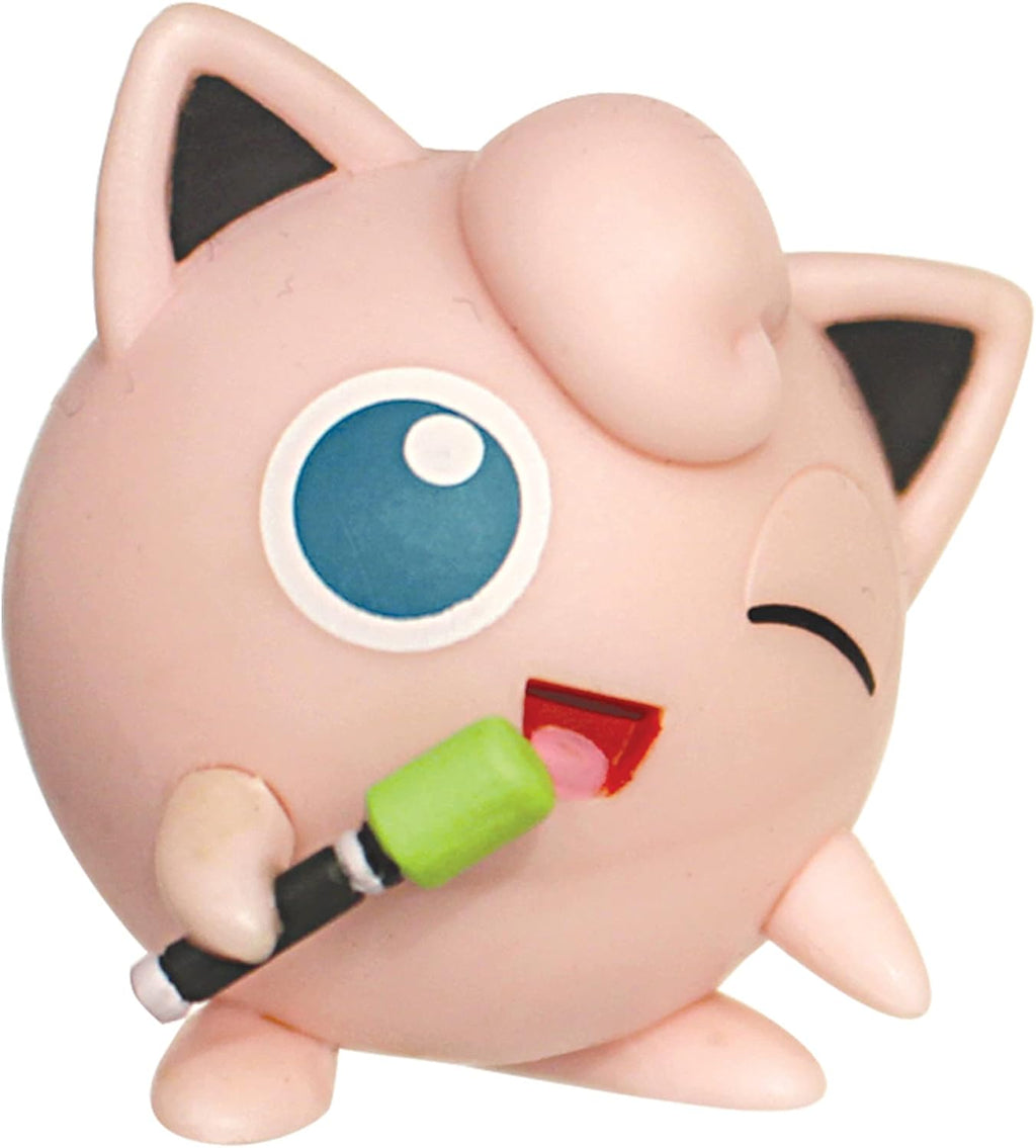 Figura de batalla de Pokémon, paquete de 8 unidades - Seis figuras listas para la batalla de 2 pulgadas y dos figuras de 3 pulgadas, incluyendo Pikachu