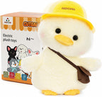 Juguete de peluche de pato, juguete musical sensorial interactivo