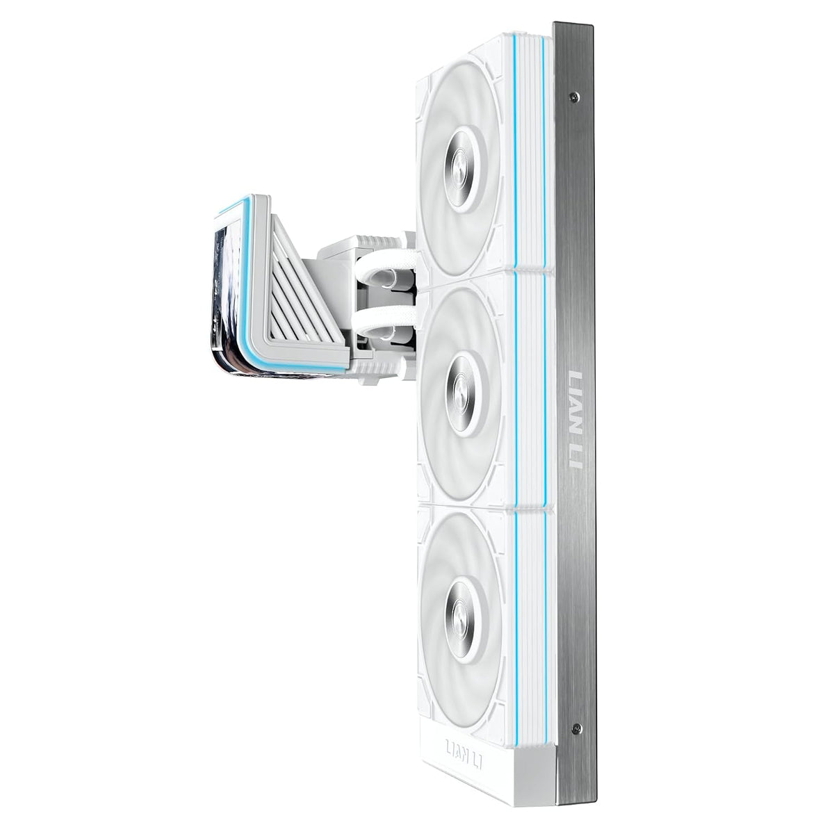 Lian Li HydroShift II OLED Enfriador de CPU líquido 360 curvo-Blanc...