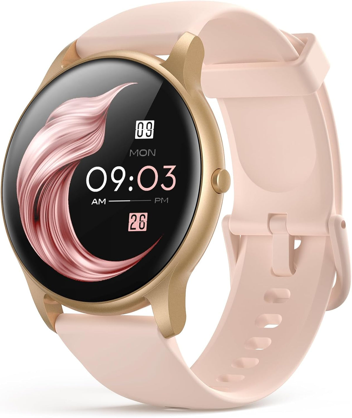 AGPTEK Reloj inteligente para mujer, reloj inteligente impermeable de 5 ATM