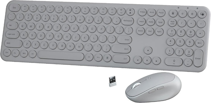 Combo de teclado y mouse inalámbrico - Teclado y mouse inalámbricos...